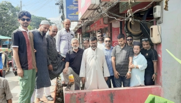 সান্তাহার-নওগাঁ সড়কে দুর্ঘটনার শঙ্কা নিয়ে দাঁড়িয়ে ঝুঁকিপূর্ণ কালভ